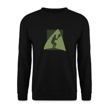Raquette de crosse Fogo - Sweat-shirt Unisexe - noir - Devant - Alina (178cm) & Michal (187cm)