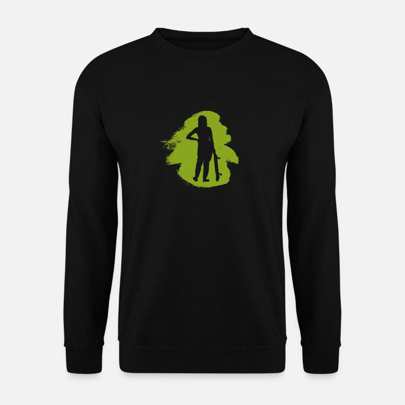 Skateboard Skateboarden Skateboarder - Unisex Pullover - Schwarz