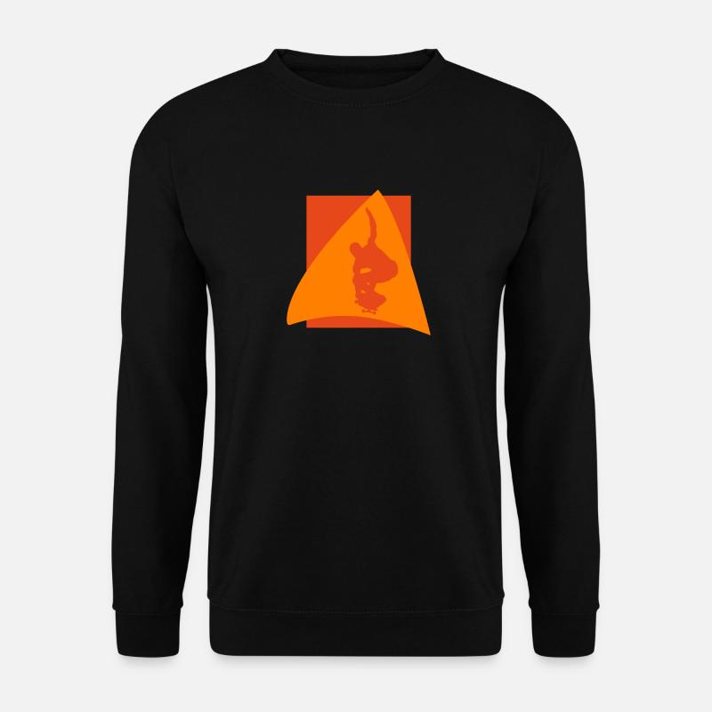 Skateboard Skateboarden - Unisex Pullover - Schwarz
