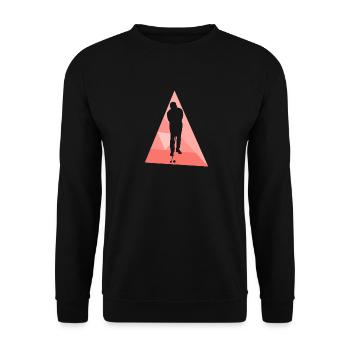 Golf Golfer Drive - Sweat-shirt Unisexe - noir - Devant - Alina (178cm) & Michal (187cm)