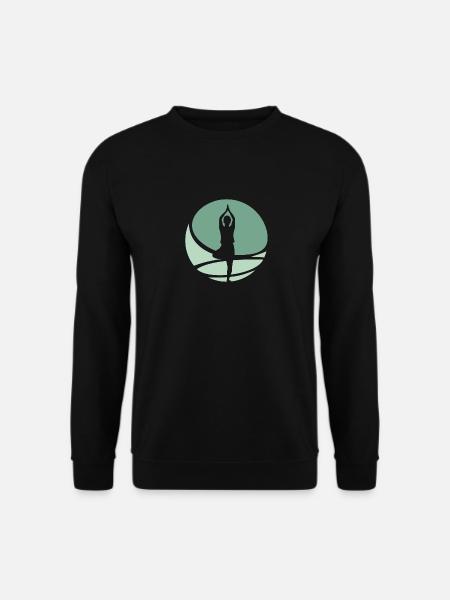 Meditation Vinyasa Mindfulness - Unisex Sweatshirt - black