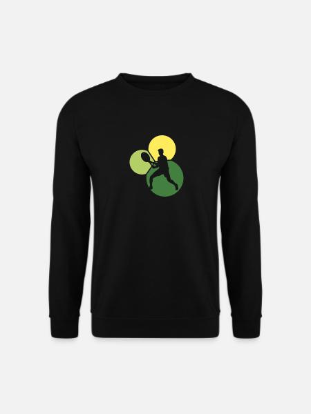 Racket Tennis - Unisex Pullover - Schwarz