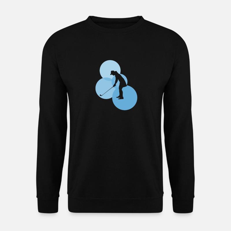 Fairway Putting - Unisex Pullover - Schwarz