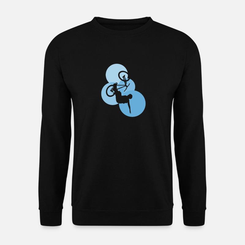 Trail Downhill - Unisex Pullover - Schwarz