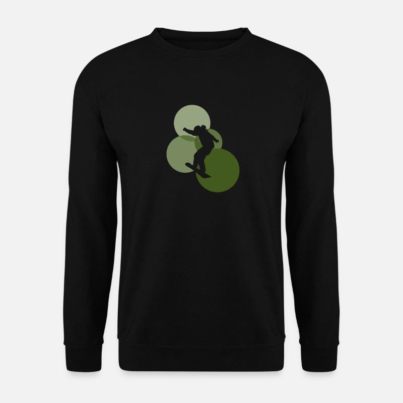 Winter Winter w - Unisex Pullover - Schwarz