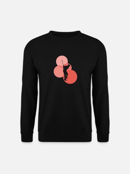 Golf Golfer Golf - Unisex Sweatshirt - black