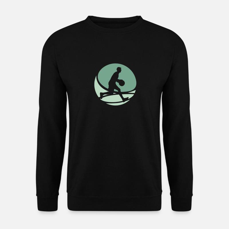 Basketball Player Hooping Rebounding - Unisex Sweatshirt - black
