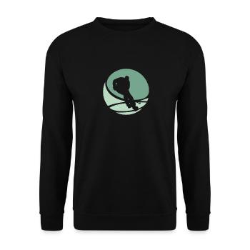 Puck Hockey Joueur de hockey sur glace - Sweat-shirt Unisexe - noir - Devant - Alina (178cm) & Michal (187cm)