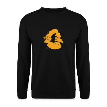 Skieurs Skieurs Freeski - Sweat-shirt Unisexe - noir - Devant - Alina (178cm) & Michal (187cm)