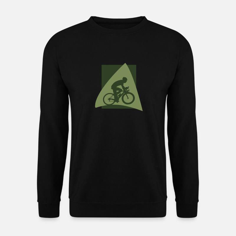 Cyclists Cycling - Unisex Sweatshirt - black