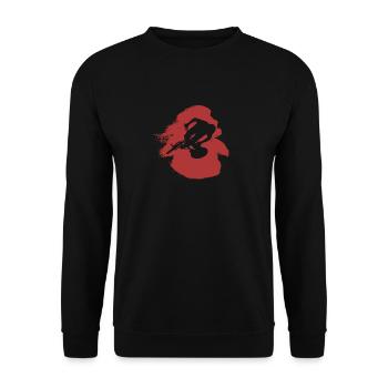 Mountainbiking Downhill Downhill - Unisex Pullover - Schwarz - Vorne - Alina (178cm) & Michal (187cm)
