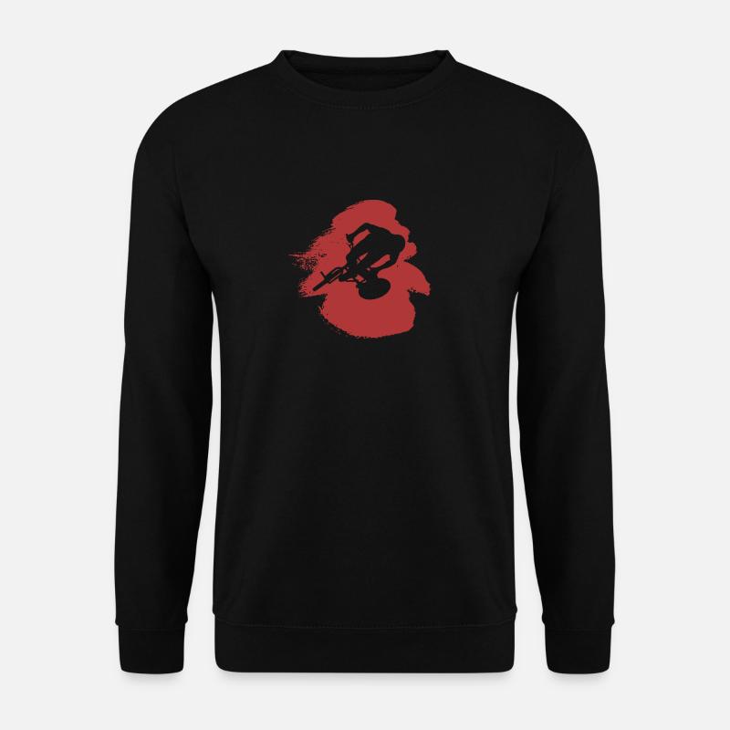 Mountain Biking Downhill Downhill - Unisex Sweatshirt - black