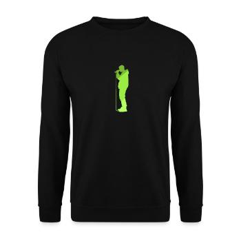 Beatboxing Beatboxer Beatbox - Unisex Sweatshirt - black - Front - Alina (178cm) & Michal (187cm)