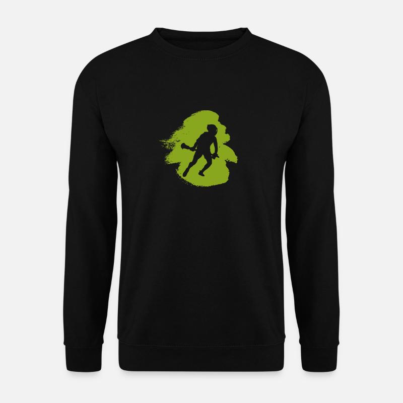 Lacrosse Intercrosse Lacrosse Racket - Unisex Sweatshirt - black