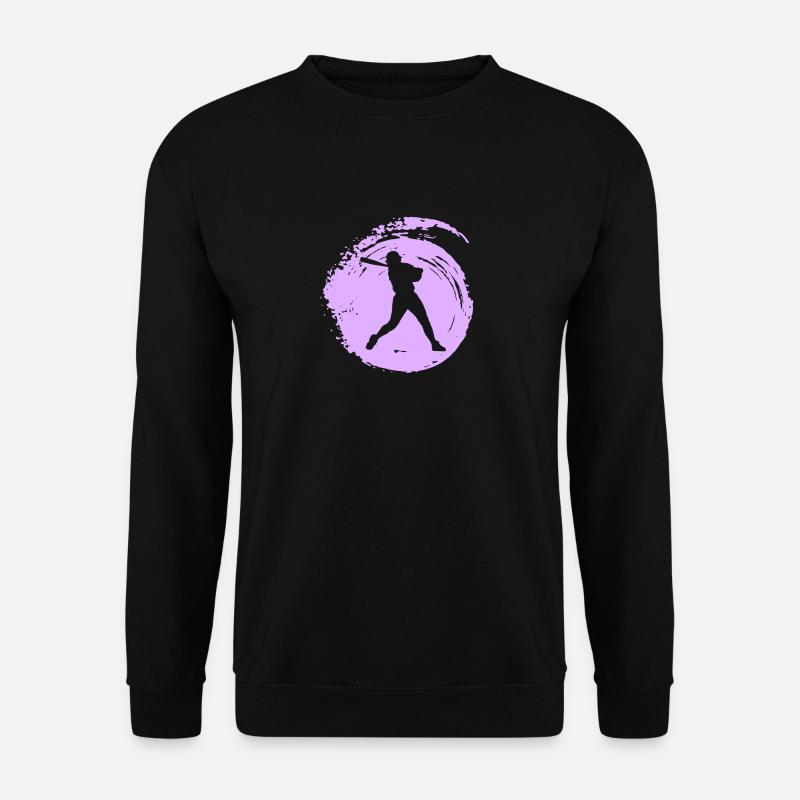 Lanceur de baseball Lanceur - Sweat-shirt Unisexe - noir