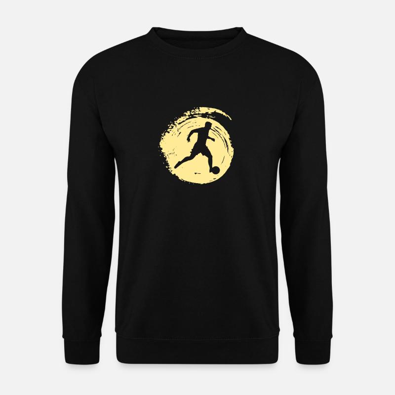 Strandfußball Fußball Strand - Unisex Pullover - Schwarz