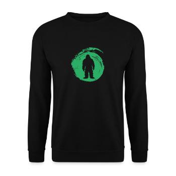 Yeti Bigfoot Bigfoot Bigfoot - Unisex Sweatshirt - black - Front - Alina (178cm) & Michal (187cm)