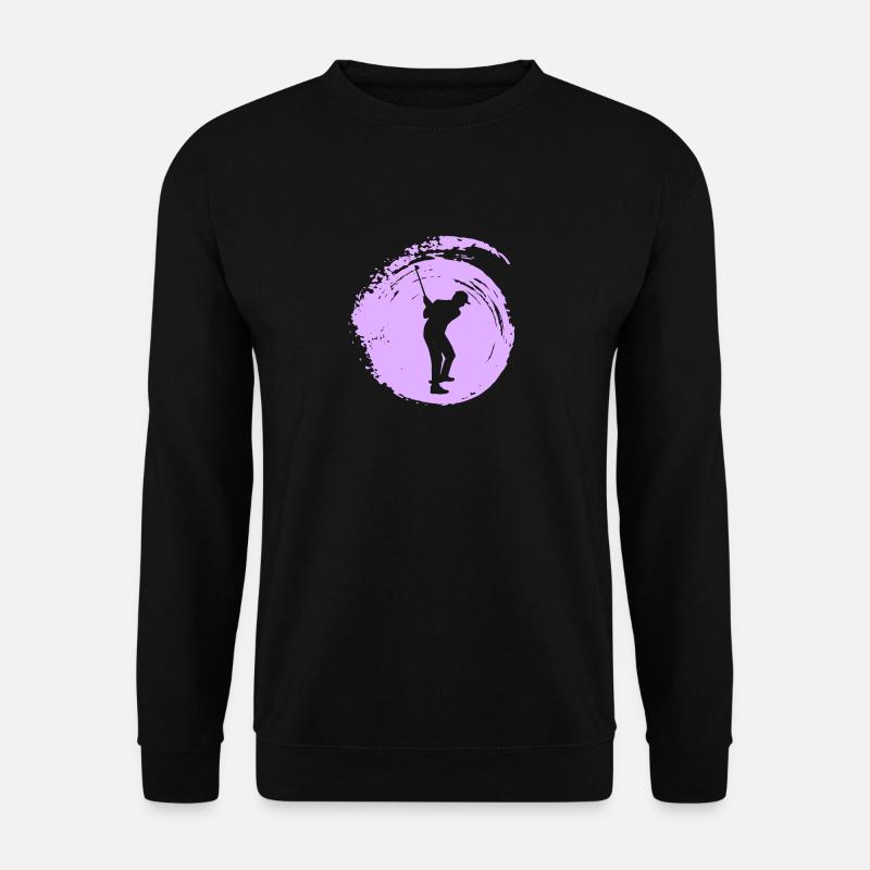 Golf Golf Ball Driver - Unisex Sweatshirt - black