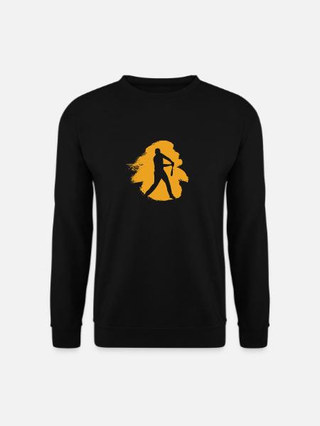 Baseball Baserunning Baserunner - Unisex Sweatshirt - black