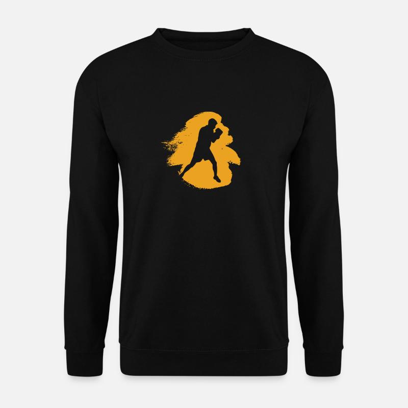 Jab d’uppercut de boxe - Sweat-shirt Unisexe - noir