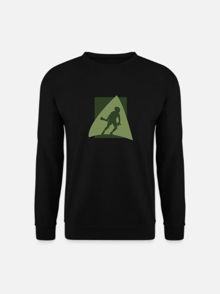 Lacrosse Lacrosse Racket - Unisex Sweatshirt - black