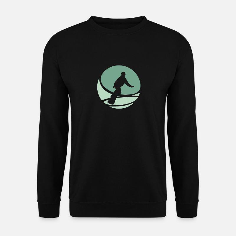 Snowboarder Snowboard Snowboarding - Unisex Sweatshirt - black