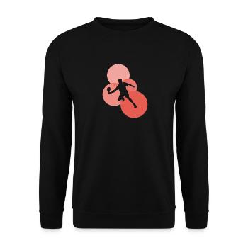 Bâton de pickleball Jeu de pickleball Pickleball - Sweat-shirt Unisexe - noir - Devant - Alina (178cm) & Michal (187cm)