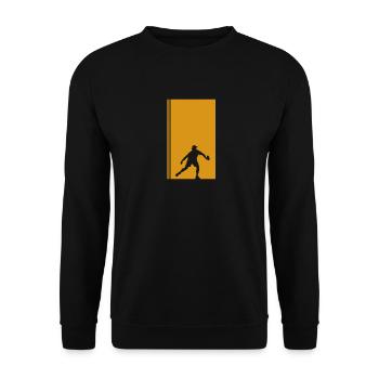 Pickleball Pickleball Game Pickleball Player - Unisex Sweatshirt - black - Front - Alina (178cm) & Michal (187cm)