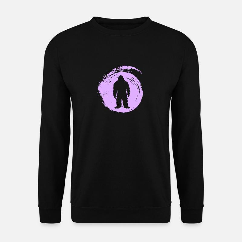 Big foot Lochness Lochness Lochness - Unisex Pullover - Schwarz