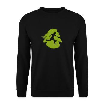 Beach Soccer Beach Ball Beach Soccer - Sweat-shirt Unisexe - noir - Devant - Alina (178cm) & Michal (187cm)