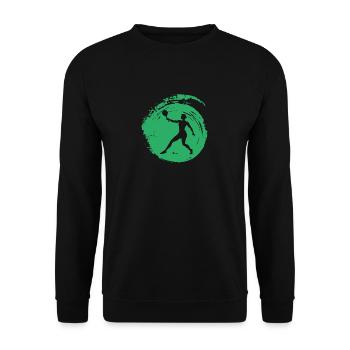 Ballon de plage Tennis de plage - Sweat-shirt Unisexe - noir - Devant - Alina (178cm) & Michal (187cm)