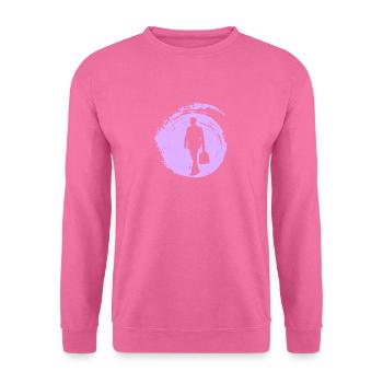 Banques Banque Wall Street - Sweat-shirt Unisexe - rose - Devant