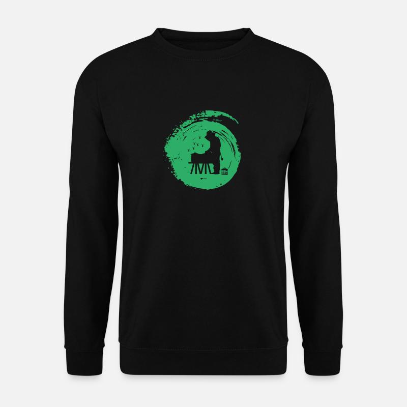 Beekeeping Bee Honeycomb - Unisex Sweatshirt - black