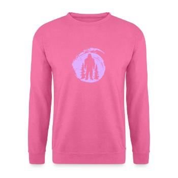 Big foot Lochness Yeti Yeti - Unisex Pullover - Pink - Vorne