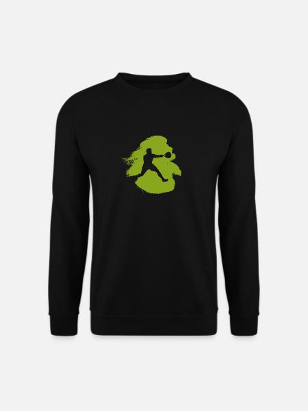 Squash Spieler Schläger Schläger - Unisex Pullover - Schwarz