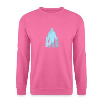 Lochness Bigfoot Big foot - Unisex Pullover - Pink - Vorne