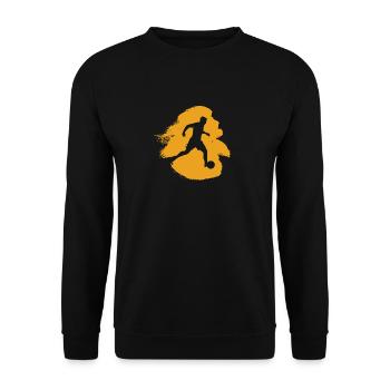 Beach Soccer Beach Ball Beach Soccer - Sweat-shirt Unisexe - noir - Devant - Alina (178cm) & Michal (187cm)
