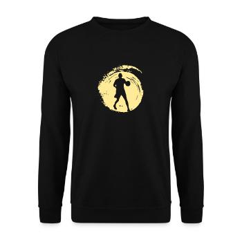 Basket-ball Hooping Joueur de basket-ball - Sweat-shirt Unisexe - noir - Devant - Alina (178cm) & Michal (187cm)