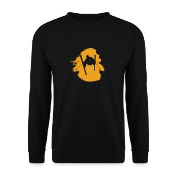 Ski Ski Freeski - Sweat-shirt Unisexe - noir - Devant - Alina (178cm) & Michal (187cm)