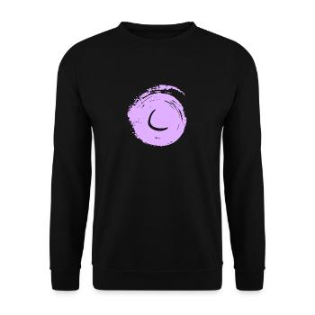 Throwing Stick Throwing Stick - Unisex Sweatshirt - black - Front - Alina (178cm) & Michal (187cm)
