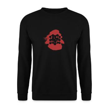 Cryptocurrency Cryptocurrency Coin - Unisex Sweatshirt - black - Front - Alina (178cm) & Michal (187cm)