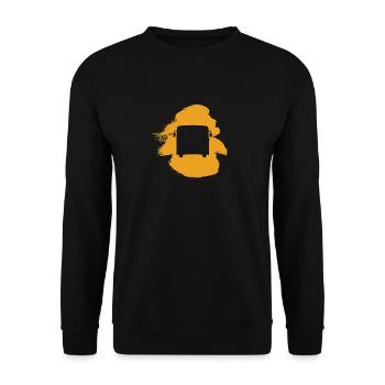 Busfahren Bus Busfahren - Unisex Pullover - Schwarz - Vorne - Alina (178cm) & Michal (187cm)
