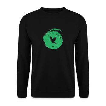 Parrot Cockatoos Parrot - Unisex Sweatshirt - black - Front - Alina (178cm) & Michal (187cm)