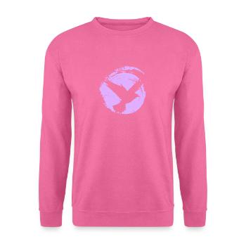 Flügel Vogelschwarm Vogel - Unisex Pullover - Pink - Vorne
