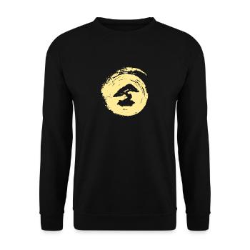 Baum Bonsai Bonsai Wachsen - Unisex Pullover - Schwarz - Vorne - Alina (178cm) & Michal (187cm)