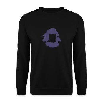 PC Internet Ordinateur - Sweat-shirt Unisexe - noir - Devant - Alina (178cm) & Michal (187cm)