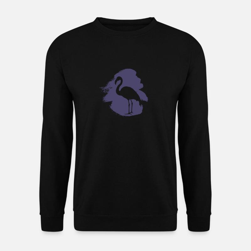 Exotic Flamingos Exotic - Unisex Sweatshirt - black