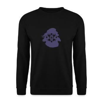 Cryptowährung Kryptowährung Cryptocurrency - Unisex Sweatshirt - black - Front - Alina (178cm) & Michal (187cm)