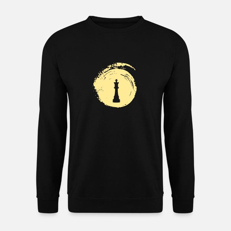 Chessboard, Chess Player, Bishop - Unisex Sweatshirt - black