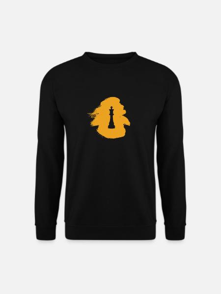 Checkerboard Checkmate Checkboard - Unisex Sweatshirt - black